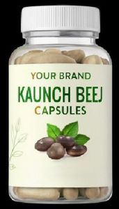 Herbal Kaunch Beej Capsules, Packaging Type : Bottle