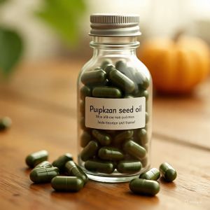 Herbal Pumpkin Seed Oil Capsule, Grade Standard : Ayurvedic Grade