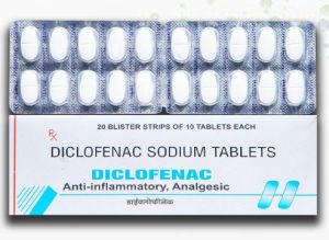 White Diclofenac Sodium Tablets