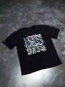 Glamsilva Cotton Printed Oversized Men Shirts, Color : Black