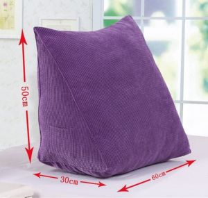 Triangular Wedge Backrest Pillow