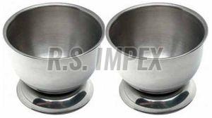 Stainless Steel Egg Cup, Color : Silver