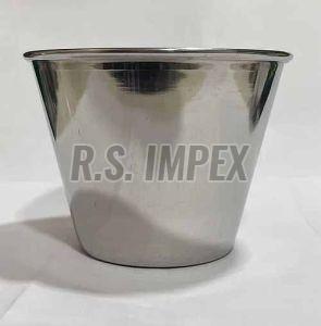 Polished Stainless Steel Sauce Cup, Color : Silver