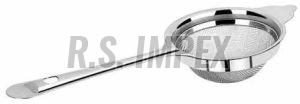 Polished Stainless Steel Tea Strainer, Color : Silver