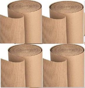 Plain Packaging Corrugated Paper Roll for Shipping