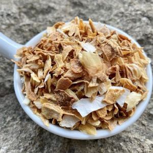 Dehydrated White Toasted Onion 3 - 5 Mm for Cooking