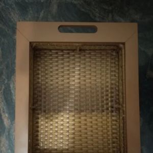 PVC Wicker Basket