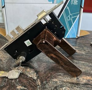 Rose Handle Door Lock Set