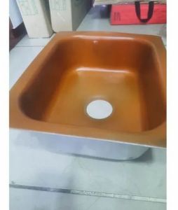 Stainless Steel Sink Wash Basin, Color : Silver Standard Size