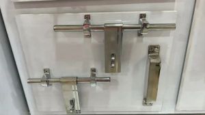 Stainless Steel Main Door Aldrop and Handle Set