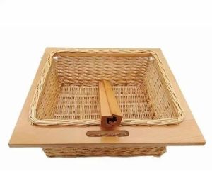 Wooden Wecker Basket