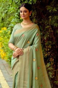 Ladies Designer Assam Silk Saree