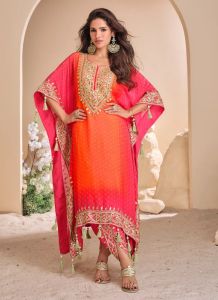 Ladies Designer Kaftan Kurta Set