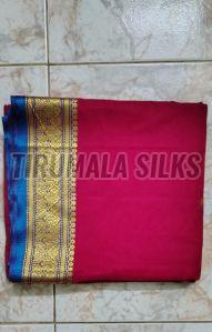 Silk Printed Unstitched Ladies Tana Puta Kota Doria Sarees