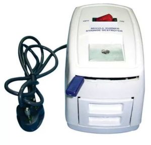 Semi Automatic Syringe Needle Destroyer