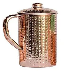 Hammered Copper Water Jug