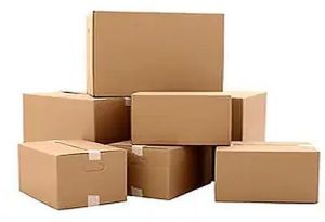 Cardboard Mono Carton Packaging Box, Color : Brown