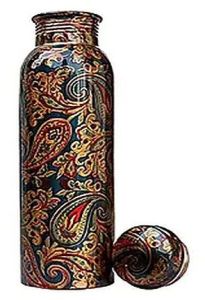 Printed Copper Water Bottle