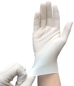 Latex Powder Free Examination Gloves