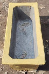 Polished Concrete RCC Flower POT Antique, Modern for Home Decoration