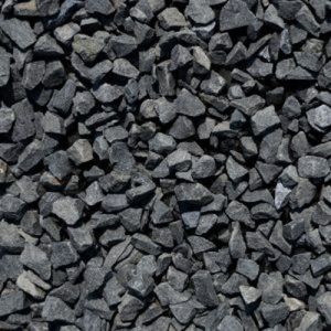 Honed Black Crushed Stone Standard for Construction