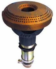 Brass Gas Stove Burner, Color : Golden for Cooking