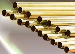 Smooth Finish Brass Round Pipe, Color : Golden, Grade : 63/37
