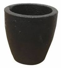 Carbon Bonded Silicon Carbide Crucible, Color : Black
