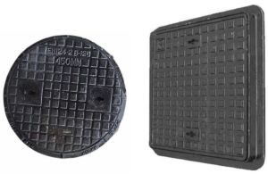 Cast Iron Man Hole Cover, Color : Black, Weight : Heavy