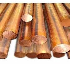 Smooth Surface Finish Solid EC Grade Copper Round Rod