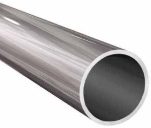 Polished Mild Steel Tube Pipe, Color : Grey, Length : 6 To 18 Meter