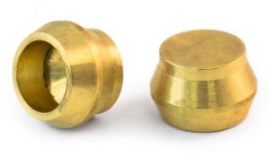 Polished Brass Compression Plug, Color : Golden for Pipe Fitting