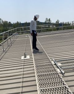 FRP Solar Walkway Grating