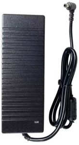 Polished Metal & Plastic AC To DC Adapter, Color : Black Standard