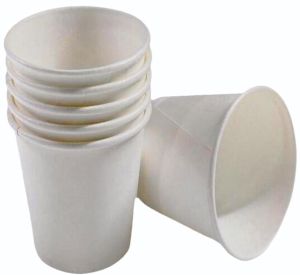 6 OZ Plain Disposable Paper Cup