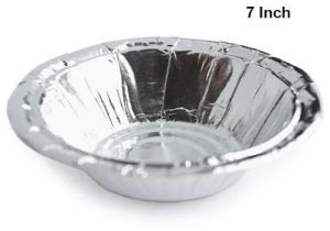 7 Inch Silver Foil Disposable Paper Dona