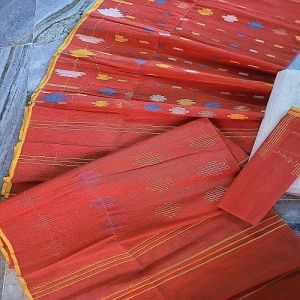 Cotton Original Bangladeshi Dhakai Jamdani Saree