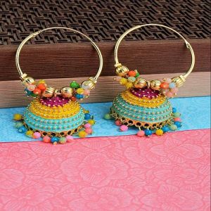 Party Wear Imitation Jhumka Earrings