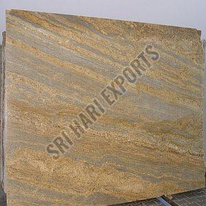 Kashmir Gold Granite Slab for Countertop, Flooring, Wall Cladding