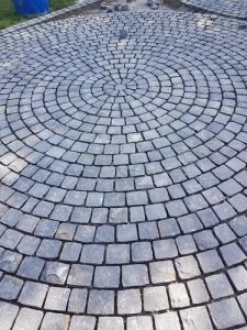 Decorative Grey Granite Cobblestone