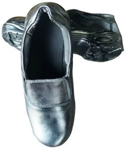 Black Leather Safety Shoes