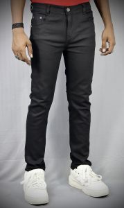 Polly Cotton Black Jeans For Men, Brand Name : Green World