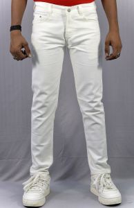 Mens White Jeans