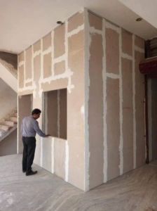 Gypsum Wall Mounting Designing Service