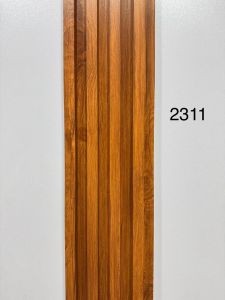 Wood Plastic Composite (WPC) Multicolor WPC Wall Panel