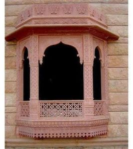 Polished Marble Jharokha