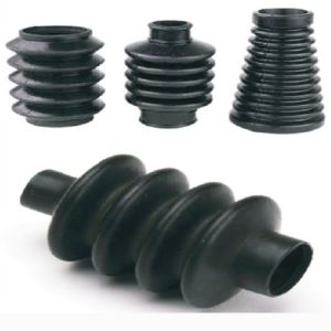 Flexible Rubber Bellows, Color : Black Standard for Industrial Use