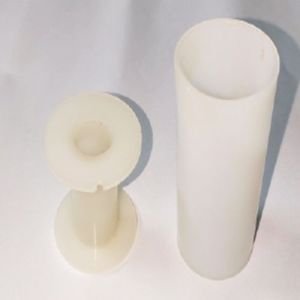 Polished Nylon Bobbin, Color : White Standard for Industrial