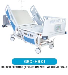 Steel Fully Electric ICU Bed, Color : White for Intensive Care Unit