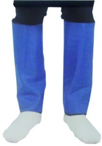 Lead Grad Leg Protection Shield, Color : Blue